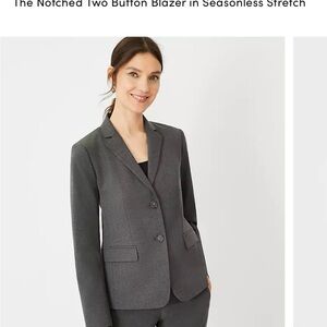 NWT Ann Taylor  size 14- 2 button suit coat